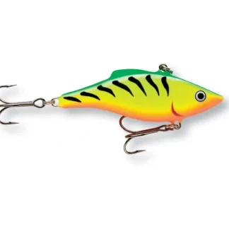 Rapala Rattlin' Rapala Lipless Crankbait, 2 3/4", 1/2 oz, Firetiger, Sinking - Your Premium Fishing Gear Store Rods Lines Baits Accessories* Bait