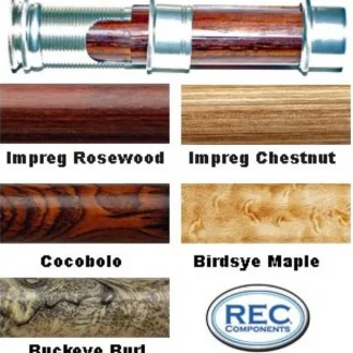 REC ADS Clear Aluminum Up Lock Reel Seat - Your Premium Fishing Gear Store Rods Lines Baits Accessories* Fishing Line