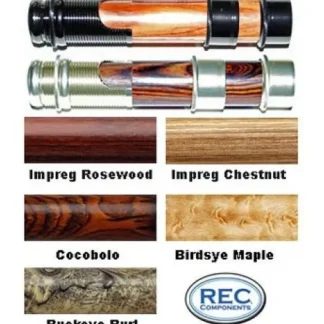 REC AUS Clear Aluminum Up Lock Reel Seat - Your Premium Fishing Gear Store Rods Lines Baits Accessories* Fishing Line