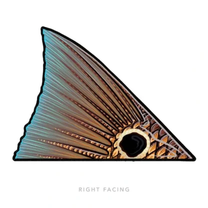 Redfish Tail Right Sticker - Your Premium Fishing Gear Store Rods Lines Baits Accessories* Fishing Line
