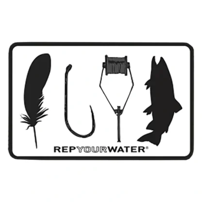 Rep Your Water Fly Tyer Sticker - Your Premium Fishing Gear Store Rods Lines Baits Accessories* Fly Fishing