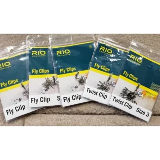 RIO Fly Clips & Twist Clips - Your Premium Fishing Gear Store Rods Lines Baits Accessories* Fishing Line