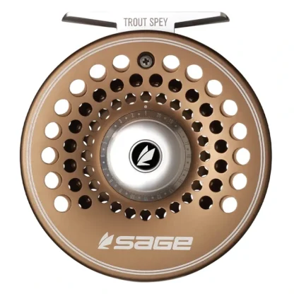 Sage Trout Spey Fly Reel Bronze - Your Premium Fishing Gear Store Rods Lines Baits Accessories* Fishing Line
