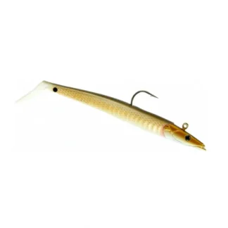 Savage Gear Soft Sandeel Lure, 7 1/2", 3 1/2 oz, Brown Sandeel - Your Premium Fishing Gear Store Rods Lines Baits Accessories* Bait