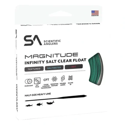 Scientific Anglers Magnitude Textured Infinity Salt Fly Line 12' Clear Tip - Your Premium Fishing Gear Store Rods Lines Baits Accessories* Fishing Line