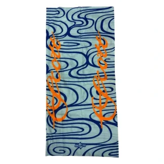 Scott Blue Water Design w/Orange Scott Neck Gaiter - Your Premium Fishing Gear Store Rods Lines Baits Accessories* Fishing Line