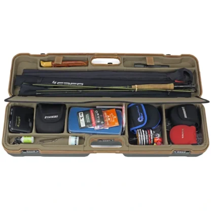 Sea Run Expedition Classic Fly Fishing Rod and Reel Travel Case 9.5 FT Rod - Your Premium Fishing Gear Store Rods Lines Baits Accessories* Fishing Line