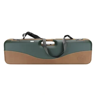 Sea Run Norfork Classic QR Expedition Fly Fishing Rod & Reel Travel Case Green/Leather/Tan with Shoulder Strap - Your Premium Fishing Gear Store Rods Lines Baits Accessories* Fishing Line