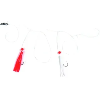 Sea Striker Croaker Rig, #2 Nickel Bait Holder Hooks, Red Beads - Your Premium Fishing Gear Store Rods Lines Baits Accessories* Bait