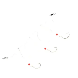 Sea Striker 3-Drop Pompano Rig, #2 Gold Wide Gap Hooks - Your Premium Fishing Gear Store Rods Lines Baits Accessories* Fishing Line