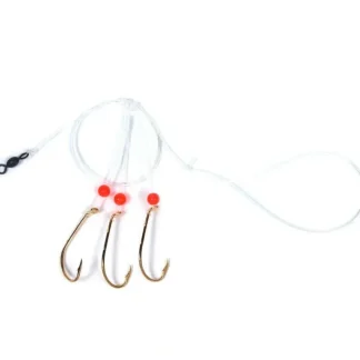 Sea Striker Sea Bass Hi-Lo Rig, 3 - 3/0 Gold Bait Holder - Your Premium Fishing Gear Store Rods Lines Baits Accessories* Bait