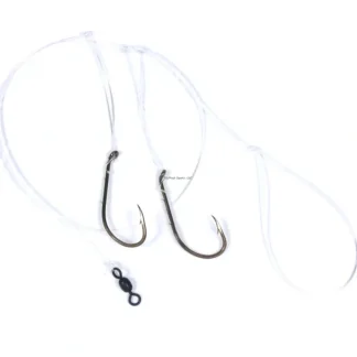 Sea Striker Striper Hi-Lo Clam Rig with 2 Bronze Bait Holder Hooks - Your Premium Fishing Gear Store Rods Lines Baits Accessories* Bait