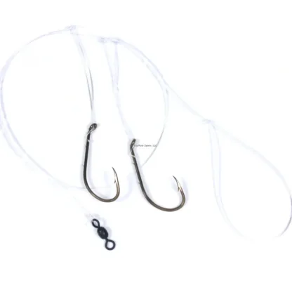 Sea Striker Striper Hi-Lo Clam Rig with 2 Bronze Bait Holder Hooks - Your Premium Fishing Gear Store Rods Lines Baits Accessories* Bait