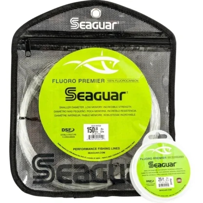 Seaguar Fluorocarbon Leader Line spool 40lb 25yd Blue label 100% Spool PREMIER - Your Premium Fishing Gear Store Rods Lines Baits Accessories* Fishing Line