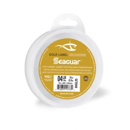 Seaguar Gold Label 100% Fluorocarbon Leader 4lb 25yd - Your Premium Fishing Gear Store Rods Lines Baits Accessories* Bait