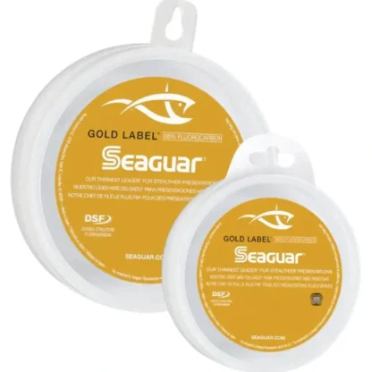 Seaguar Gold Label 100% Fluorocarbon Leader Clear 40lb 50yd - Your Premium Fishing Gear Store Rods Lines Baits Accessories* Bait
