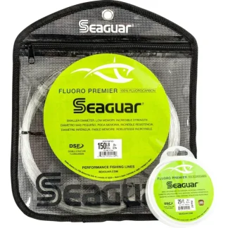 Seaguar Premier Big Game Fluorocarbon Leader Material 100lb 0.036 Diameter 25yd - Your Premium Fishing Gear Store Rods Lines Baits Accessories* Fishing Line