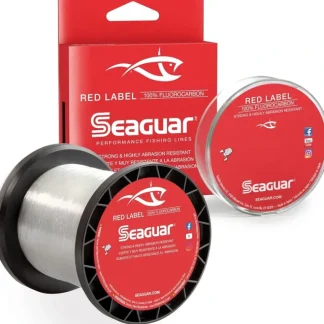 Seaguar Red Label 100% Fluorocarbon Main Line, Clear, 12lb 200yd - Your Premium Fishing Gear Store Rods Lines Baits Accessories* Bait