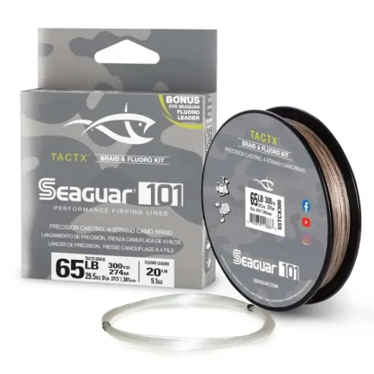 Seaguar TactX Camo Braided Line 300 Yards - Your Premium Fishing Gear Store Rods Lines Baits Accessories* Fishing Line