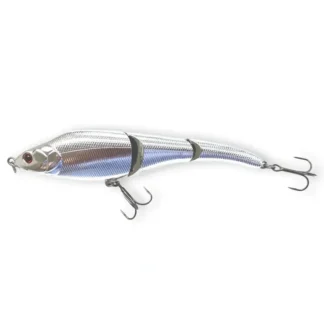 Sebile Magic Swimmer 110mm Floating Lure Chrome MS-110-FL-CHR - Your Premium Fishing Gear Store Rods Lines Baits Accessories* Bait