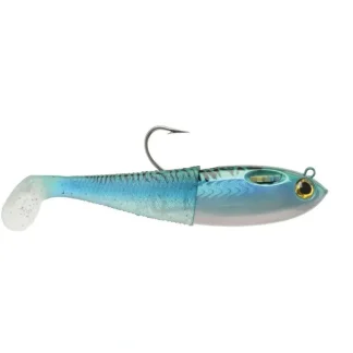Spooltek Fatty XH 4" Swimbait, Green Mackerel - Your Premium Fishing Gear Store Rods Lines Baits Accessories* Bait