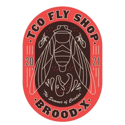 Summer of Cicadas Sticker - Your Premium Fishing Gear Store Rods Lines Baits Accessories* Fishing Line