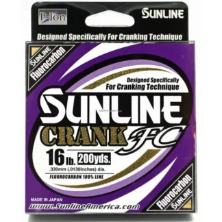 Sunline Crank FC 100% Fluorocarbon Line 16lb 660yd Clear P-Ion Technology - Your Premium Fishing Gear Store Rods Lines Baits Accessories* Bait