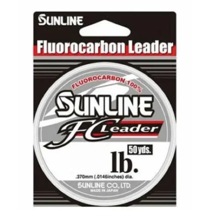 Sunline FC 100% Fluorocarbon Leader, 50yd, Clear Spool - Your Premium Fishing Gear Store Rods Lines Baits Accessories* Fishing Line