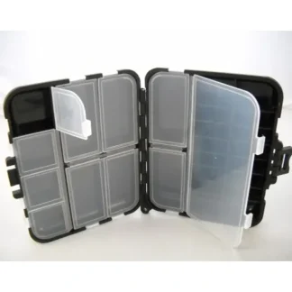 TCO Fly Box - Black compartment box w/ lanyard - Your Premium Fishing Gear Store Rods Lines Baits Accessories* Fly Fishing