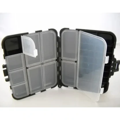 TCO Fly Box - Black compartment box w/ lanyard - Your Premium Fishing Gear Store Rods Lines Baits Accessories* Fly Fishing
