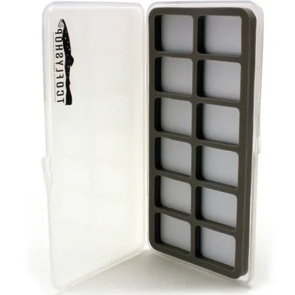 TCO Fly Box - Slim box Tall 12 Compartment - Your Premium Fishing Gear Store Rods Lines Baits Accessories^ Discount