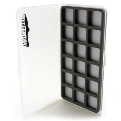 TCO Fly Box - Slim box Tall 18 Compartment - Your Premium Fishing Gear Store Rods Lines Baits Accessories^ Sale