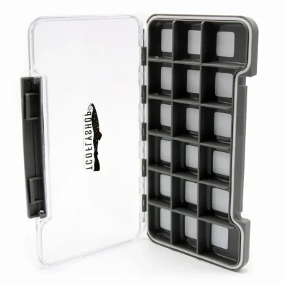 TCO Fly Box - Waterproof thin box 18 compartment - Your Premium Fishing Gear Store Rods Lines Baits Accessories^ Cheap
