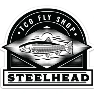 TCO Fly Shop's Steelhead Sticker - Your Premium Fishing Gear Store Rods Lines Baits Accessories^ Hot