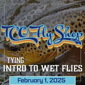 TCO Fly Tying Class: Introduction To Wet Flies with Steve Turrisi - Your Premium Fishing Gear Store Rods Lines Baits Accessories^ Hot