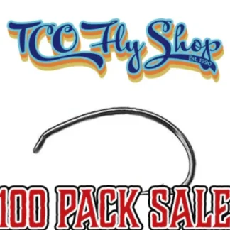 TCO Fly Tying Hooks 100 Pack - SALE - Your Premium Fishing Gear Store Rods Lines Baits Accessories^ Fashion