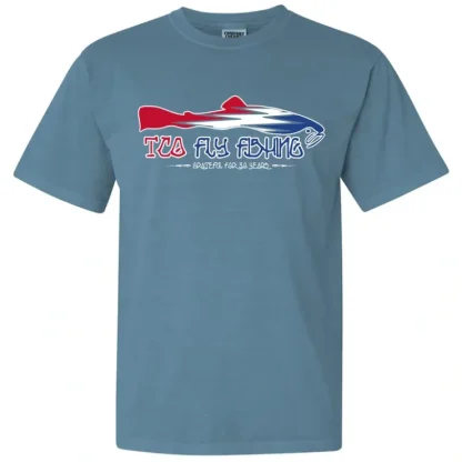 TCO Logo T-Shirt - Grateful For 30 Years - Your Premium Fishing Gear Store Rods Lines Baits Accessories^ Sale
