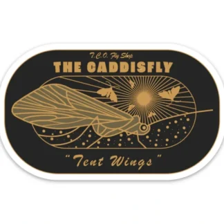 TCO Sticker - Tent Wings Caddisfly - Your Premium Fishing Gear Store Rods Lines Baits Accessories^ Cheap
