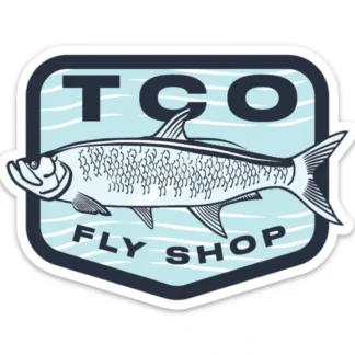 TCO Sticker Tarpon Crest - Your Premium Fishing Gear Store Rods Lines Baits Accessories^ New