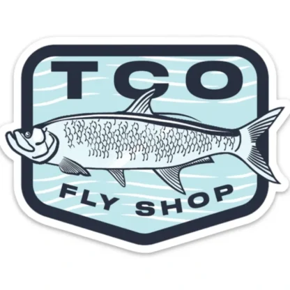 TCO Sticker Tarpon Crest - Your Premium Fishing Gear Store Rods Lines Baits Accessories^ New