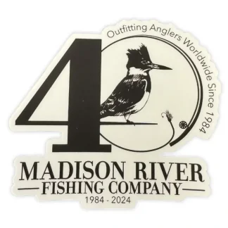 40th Anniversary Sticker - Your Premium Fishing Gear Store Rods Lines Baits Accessories^ Discount
