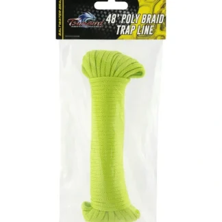 Tsunami 48' Poly Braid Crab Trap Line, Chartreuse - Your Premium Fishing Gear Store Rods Lines Baits Accessories^ Sale