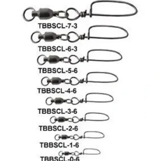 Tsunami Ball Bearing Snap Swivel with Coastlock - Your Premium Fishing Gear Store Rods Lines Baits Accessories^ Best Sale