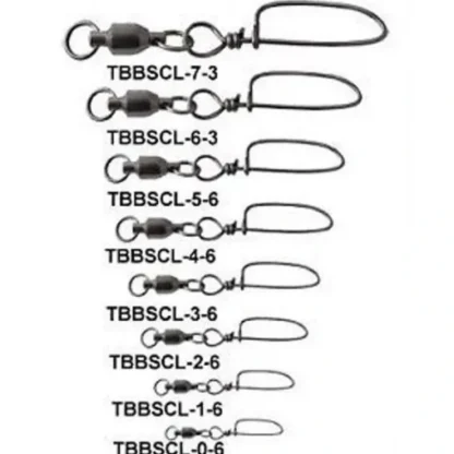 Tsunami Ball Bearing Snap Swivel with Coastlock - Your Premium Fishing Gear Store Rods Lines Baits Accessories^ Best Sale
