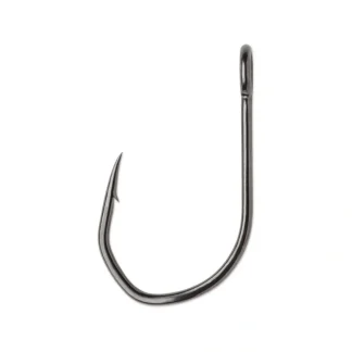 VMC TechSet Siwash Open Eye Hook, Size 1, Coastal Black, Short Shank - Your Premium Fishing Gear Store Rods Lines Baits Accessories^ Best Sale