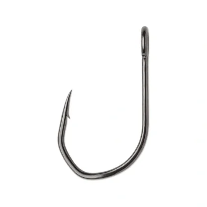 VMC TechSet Siwash Open Eye Hook, Size 1, Coastal Black, Short Shank - Your Premium Fishing Gear Store Rods Lines Baits Accessories^ Best Sale