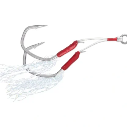 VMC TechSet Tandem Assist Hooks, Tin, #3/0, 200 lb, 3 - Your Premium Fishing Gear Store Rods Lines Baits Accessories^ Outlet