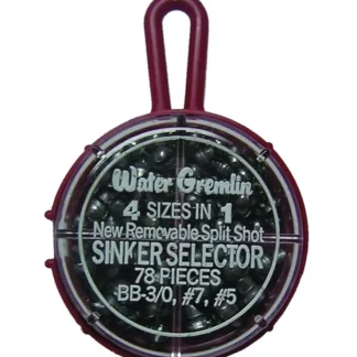 Water Gremlin Small Split Shot Selector, 78pk - Your Premium Fishing Gear Store Rods Lines Baits Accessories^ Shop
