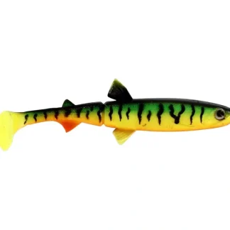 Westin HypoTeez Soft Jointed Paddle Tail Swimbait Crazy Firetiger - 3.5" - Your Premium Fishing Gear Store Rods Lines Baits Accessories^ Store