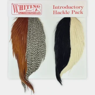 Whiting Introductory Hackle Pack - Four 1/2 Capes - Your Premium Fishing Gear Store Rods Lines Baits Accessories^ Flash Sale